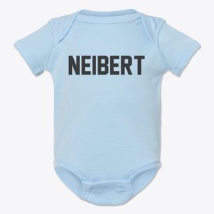 Neibert West Virginia Classic Block Baby Onesie