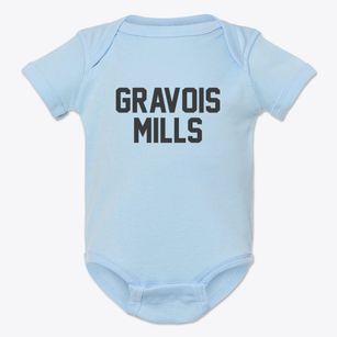 Gravois Mills Missouri Classic Block Baby Onesie