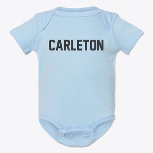 Carleton Nebraska Classic Block Baby Onesie