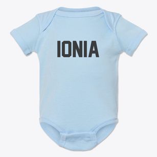Ionia Missouri Classic Block Baby Onesie