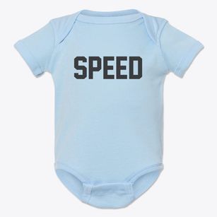 Speed Kansas Classic Block Baby Onesie