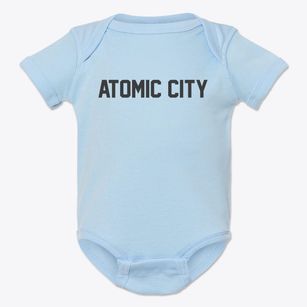 Atomic City Idaho Classic Block Baby Onesie