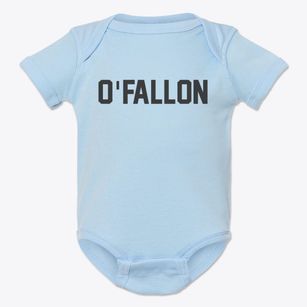 O'fallon Missouri Classic Block Baby Onesie
