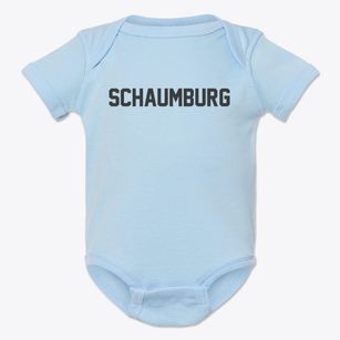 Schaumburg Illinois Classic Block Baby Onesie
