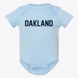 Oakland Maine Classic Block Baby Onesie