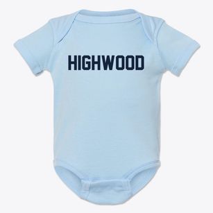 Highwood Illinois Classic Block Baby Onesie