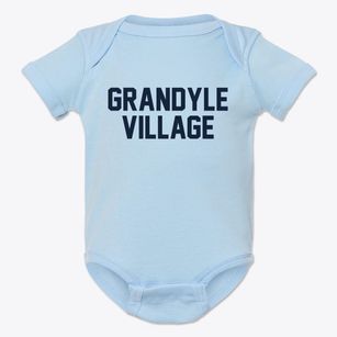 Grandyle Village New York Classic Block Baby Onesie