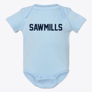 Sawmills North Carolina Classic Block Baby Onesie