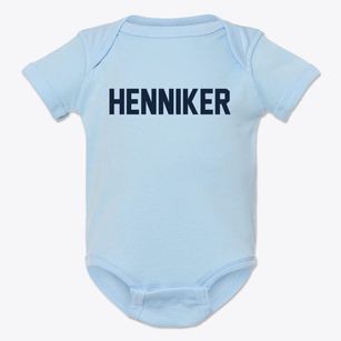 Henniker New Hampshire Classic Block Baby Onesie