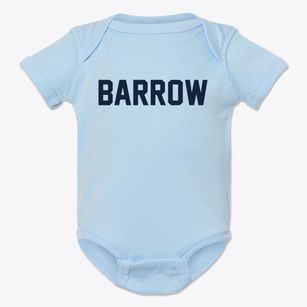 Barrow Alaska Classic Block Baby Onesie