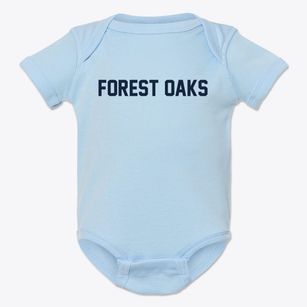 Forest Oaks North Carolina Classic Block Baby Onesie
