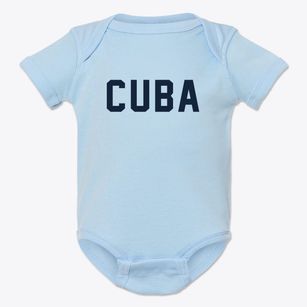 Cuba New York Classic Block Baby Onesie