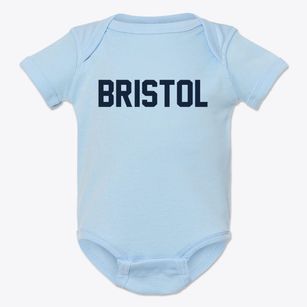 Bristol New Hampshire Classic Block Baby Onesie