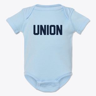 Union Wisconsin Classic Block Baby Onesie