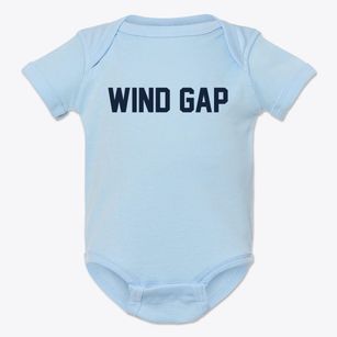 Wind Gap Pennsylvania Classic Block Baby Onesie