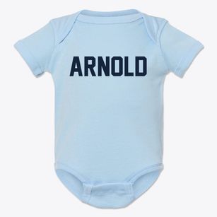 Arnold California Classic Block Baby Onesie