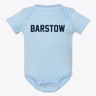 Barstow California Classic Block Baby Onesie