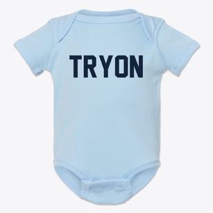 Tryon Oklahoma Classic Block Baby Onesie