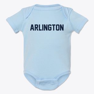 Arlington Iowa Classic Block Baby Onesie