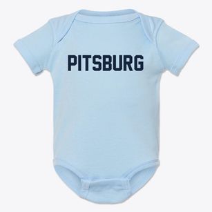 Pitsburg Ohio Classic Block Baby Onesie
