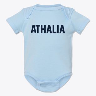 Athalia Ohio Classic Block Baby Onesie