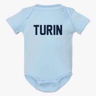 Turin Georgia Classic Block Baby Onesie
