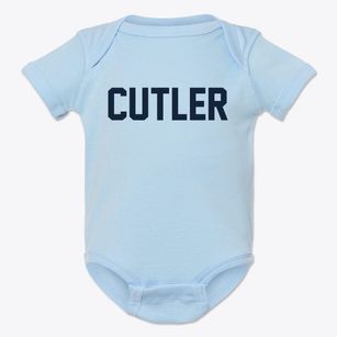 Cutler Wisconsin Classic Block Baby Onesie