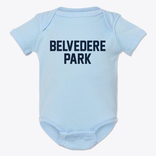 Belvedere Park Georgia Classic Block Baby Onesie
