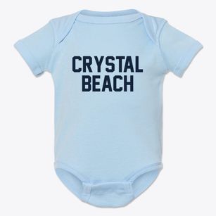 Crystal Beach Arizona Classic Block Baby Onesie