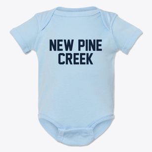 New Pine Creek California Classic Block Baby Onesie
