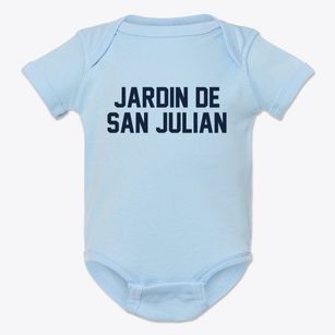 Jardin De San Julian Texas Classic Block Baby Onesie