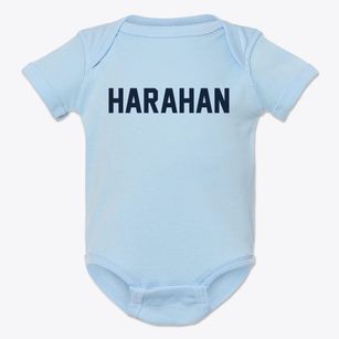 Harahan Louisiana Classic Block Baby Onesie