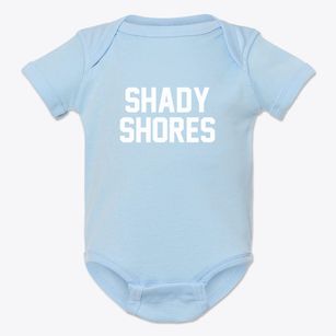 Shady Shores Texas Classic Block Baby Onesie