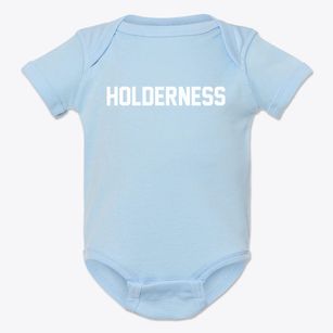 Holderness New Hampshire Classic Block Baby Onesie