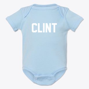 Clint Texas Classic Block Baby Onesie