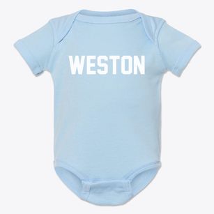 Weston Vermont Classic Block Baby Onesie