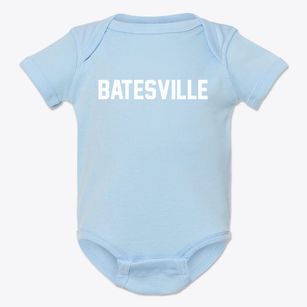 Batesville Ohio Classic Block Baby Onesie