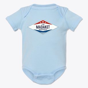 Madaket Massachusetts Diamond Star Baby Onesie