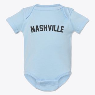 Nashville North Carolina Classic Curve Baby Onesie