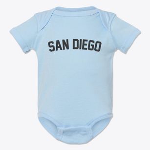 San Diego California Classic Curve Baby Onesie