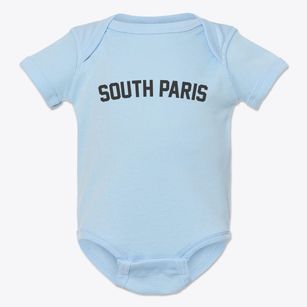 South Paris Maine Classic Curve Baby Onesie