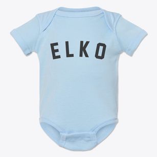 Elko Nevada Classic Curve Baby Onesie
