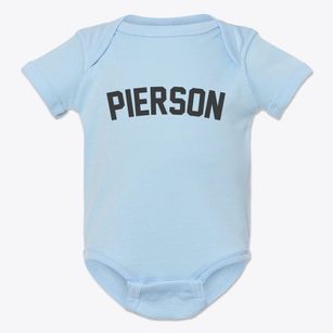 Pierson Iowa Classic Curve Baby Onesie