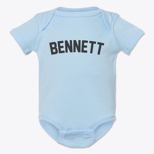 Bennett North Carolina Classic Curve Baby Onesie