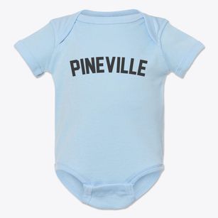 Pineville Arkansas Classic Curve Baby Onesie
