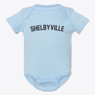 Shelbyville Kentucky Classic Curve Baby Onesie