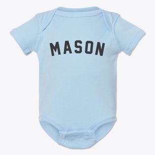 Mason Michigan Classic Curve Baby Onesie