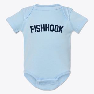 Fishhook Alaska Classic Curve Baby Onesie