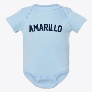 Amarillo Texas Classic Curve Baby Onesie