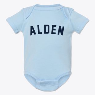 Alden Wisconsin Classic Curve Baby Onesie
